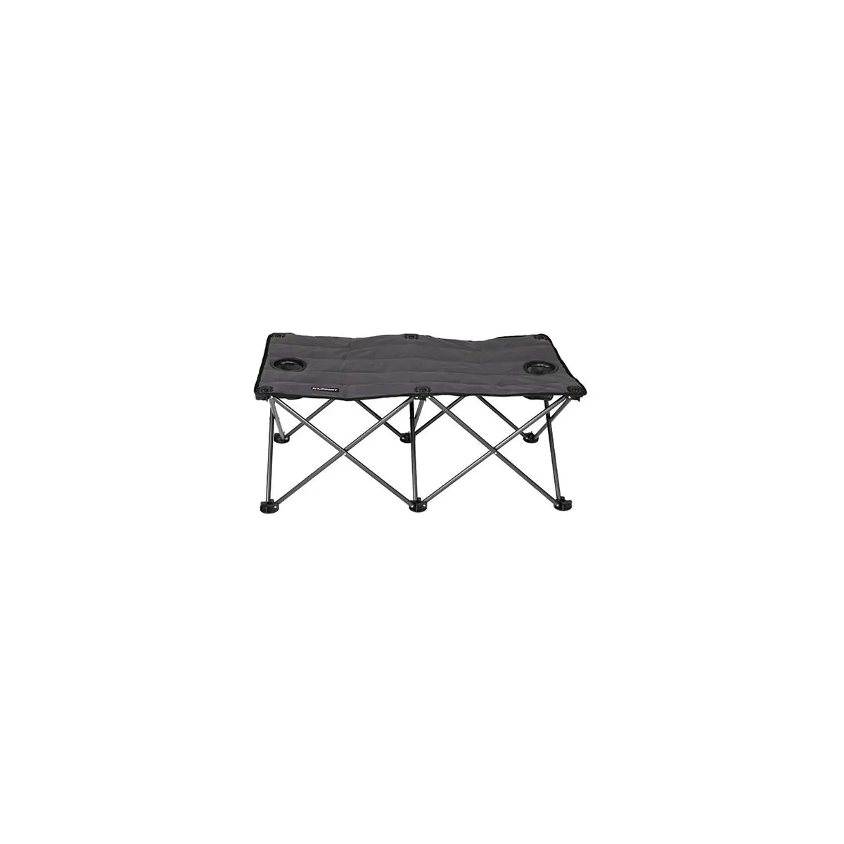Lippert 2021123295 Campfire Folding Ottoman, Dark Grey 1