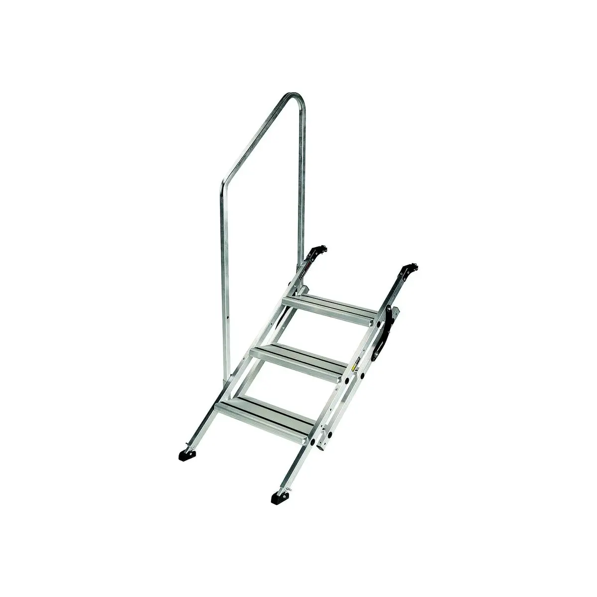 Lippert 2023024500 Victory Step Toy Hauler & Rv Patio Steps W/ Entry Assist, Handrail Triple, 3 1