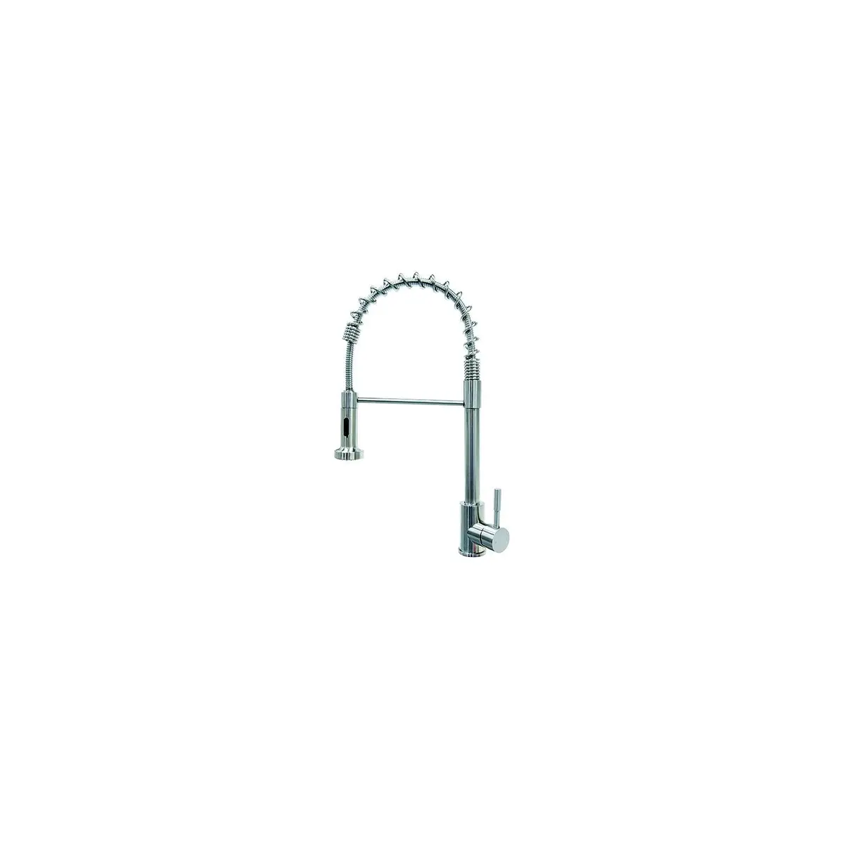 Lippert 719323 Flow-Max Coiled Spring Sprayer Faucet, Stainless Steel 2