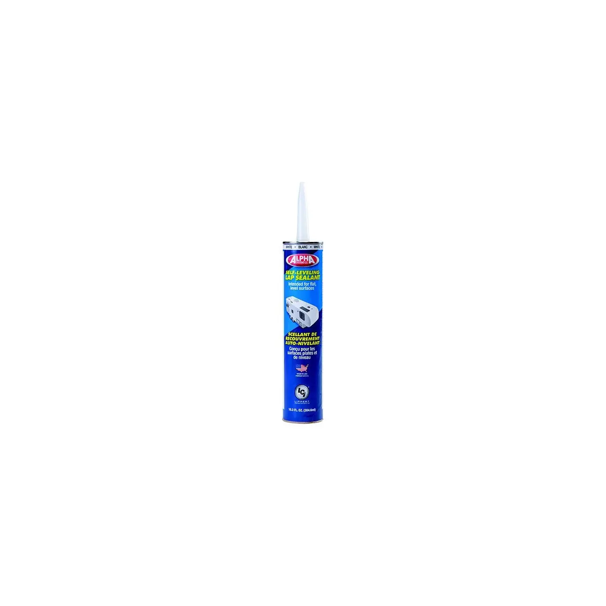 Lippert 862147 Alpha Systems Low Voc Self-Leveling Lap Sealant, 10.3 Oz., Grey 1