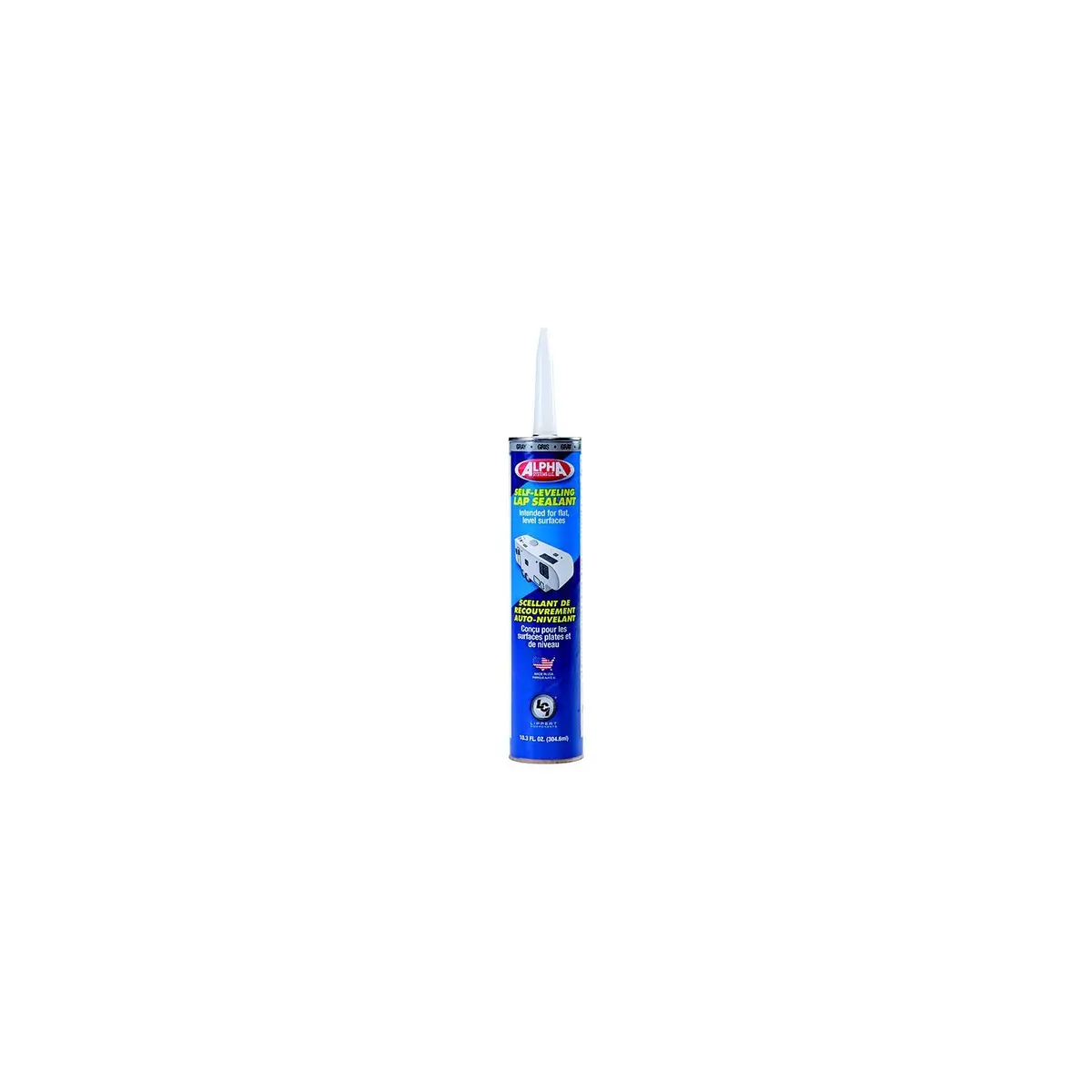 Lippert 862147 Alpha Systems Low Voc Self-Leveling Lap Sealant, 10.3 Oz., Grey 2