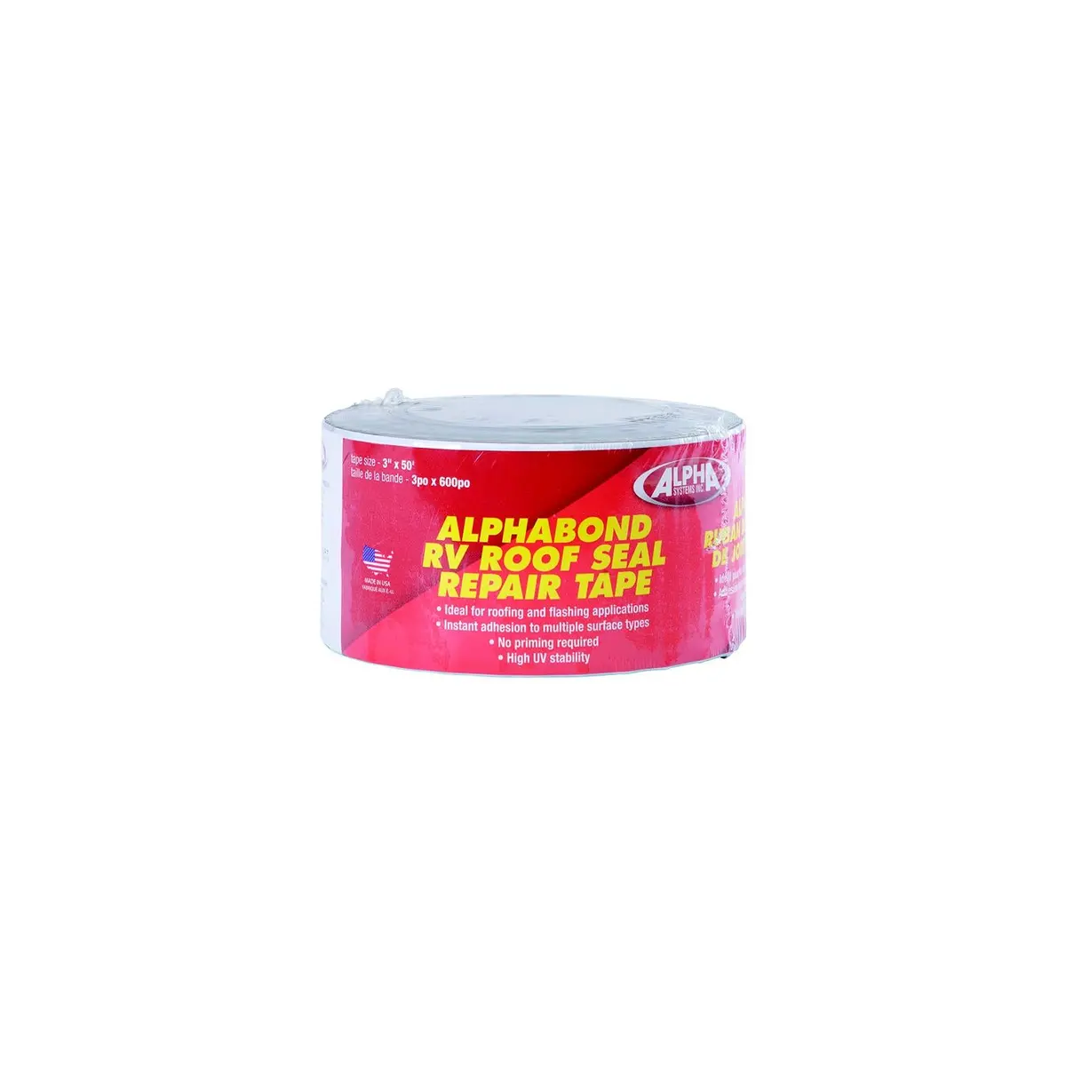 Lippert 862408 Alpha Systems All-Purpose Butyl Tape, 3" X 50", White 1