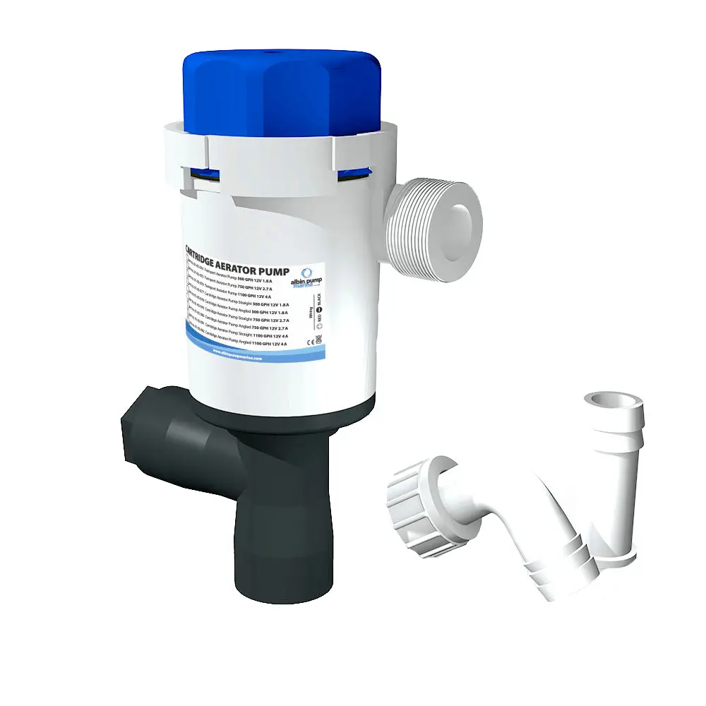 Albin Group Twinport Aerator Pump - 12V 1