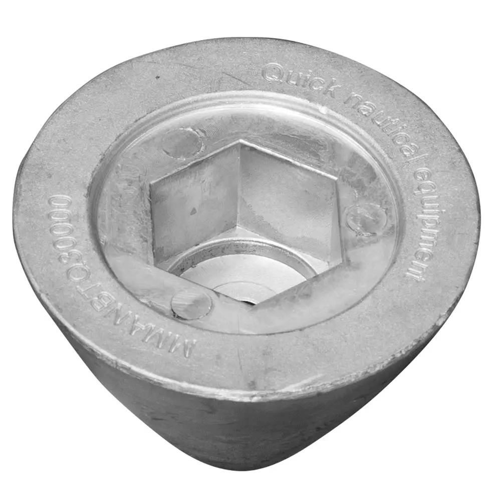 Tecnoseal Quick Zinc Propeller Nut Anode Kit For Bow Thrusters 1