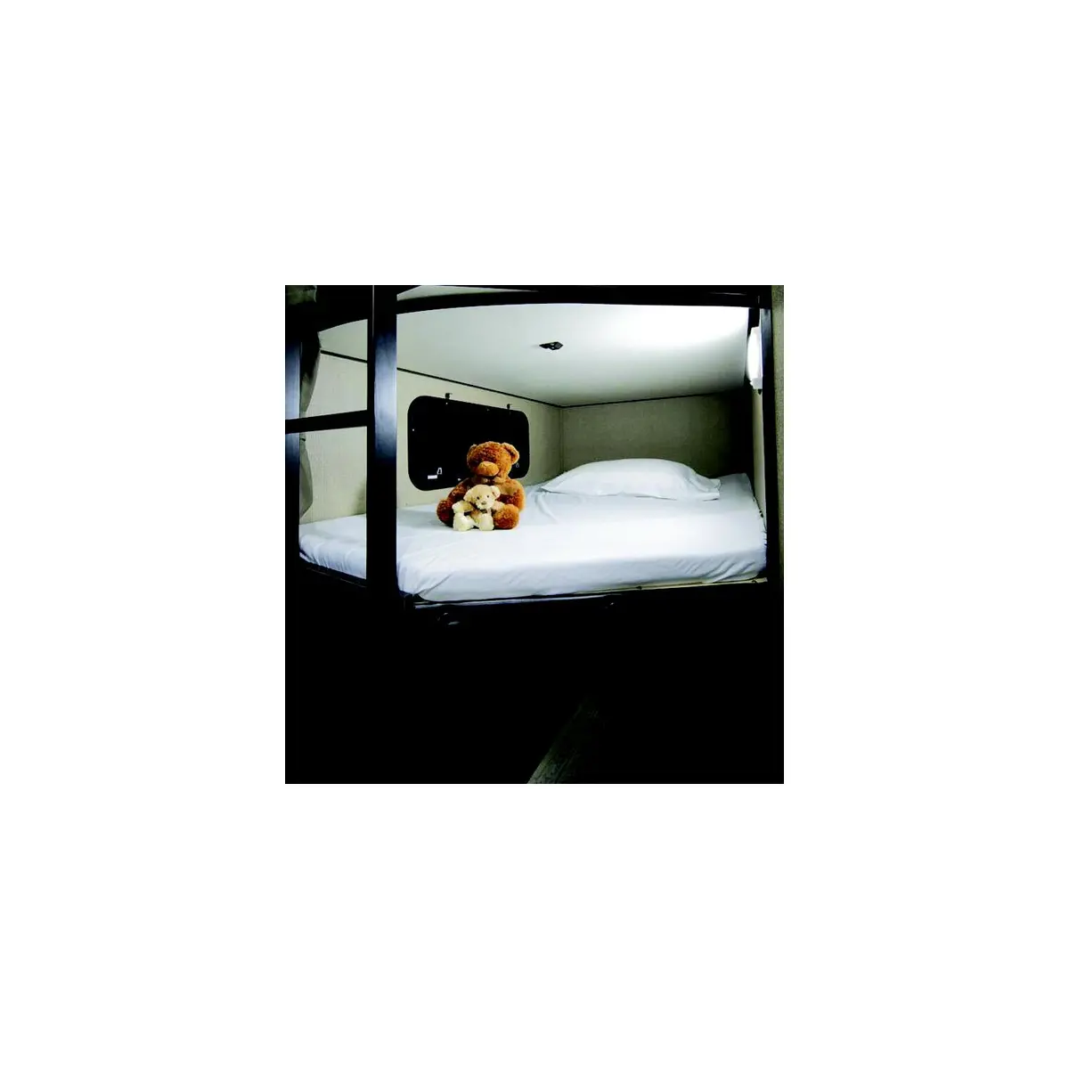 Lippert 2020218510 Thomas Payne Microfiber Sheet Set, White, King 2