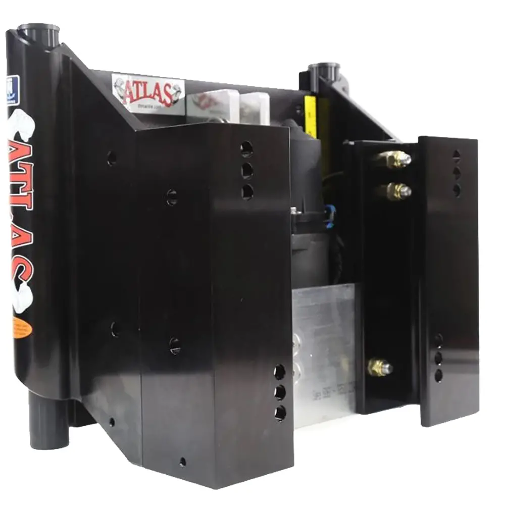 T-H Marine Atlas™ 12" Set Back Hydraulic Jack Plate - Heavy Duty - Black 1