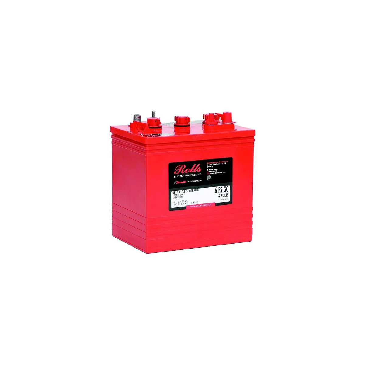 Midstate Battery 6Fsgc Rolls Premium Deep Cycle Batteries, 6V, Golf Cart 1