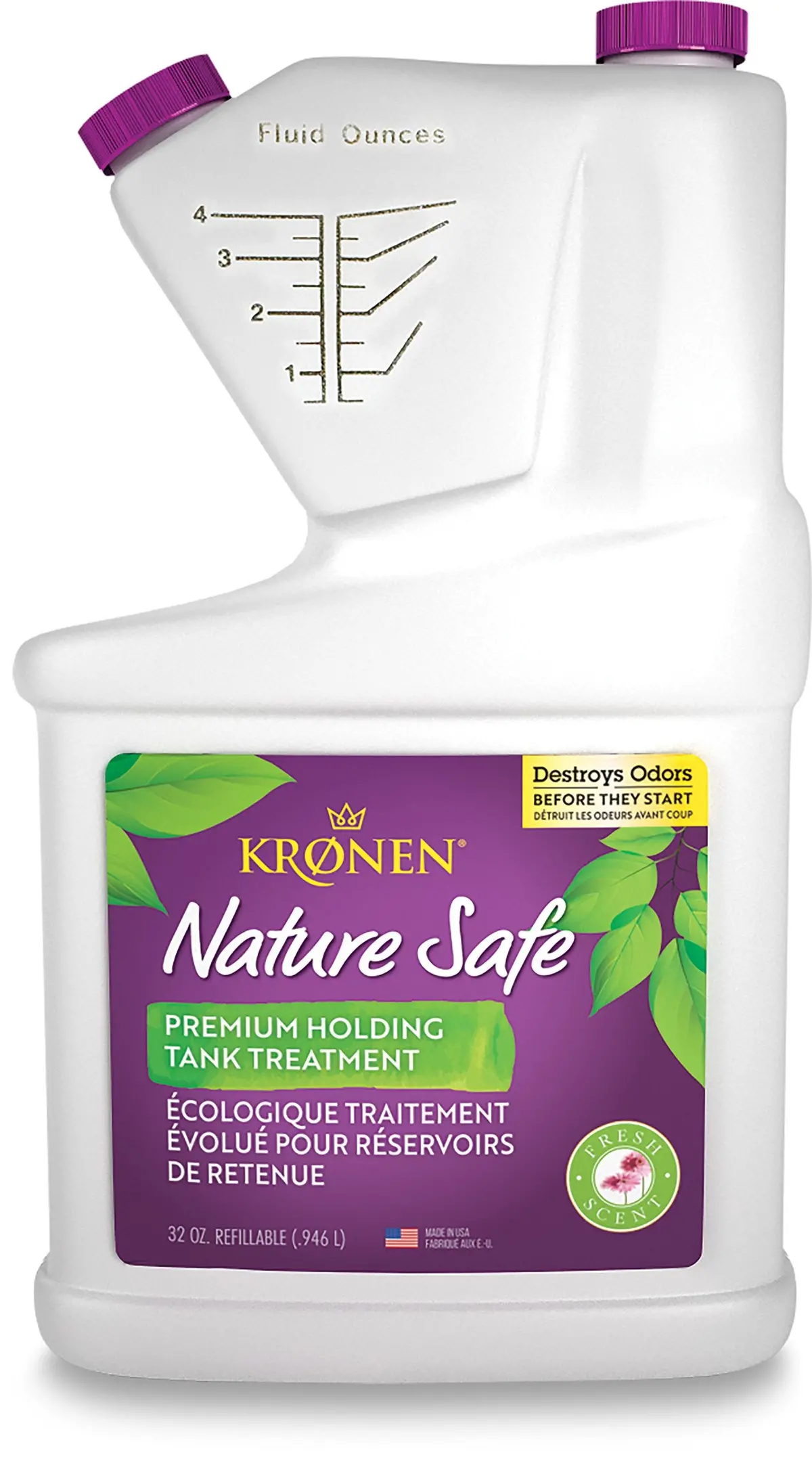 Pro Pack Packaging Kht001 Kronen Premium Holding Tank Treatment, 32 Oz. Measuring Bottle 2