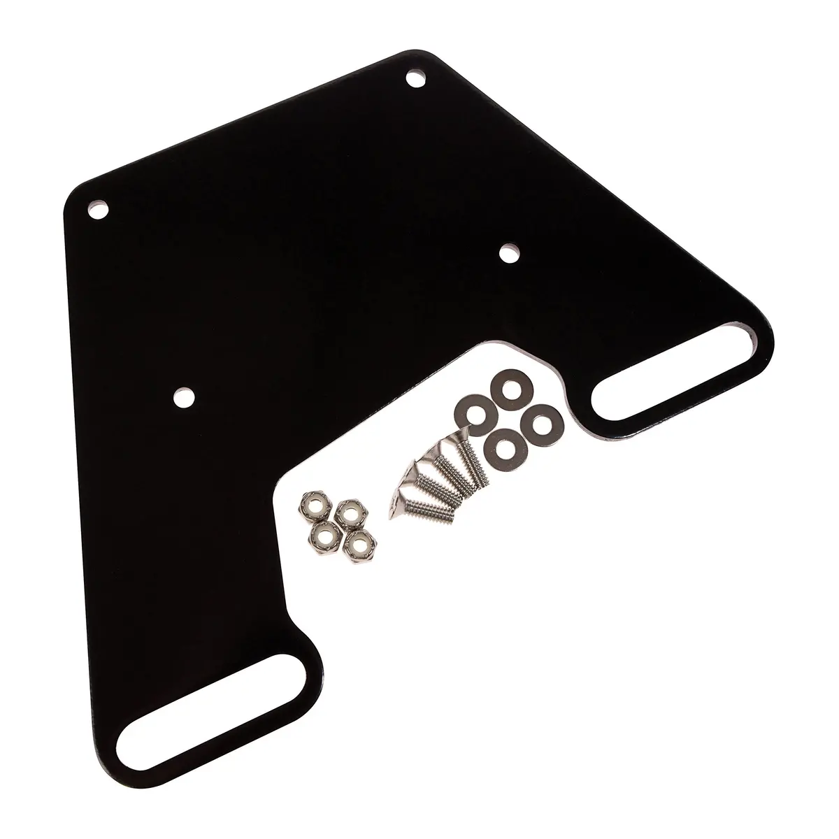 Panther Products Kpmmp King Pin Anchor System, Shallow Water, Universal Engine Mount Plate, Black Powder Coat 2