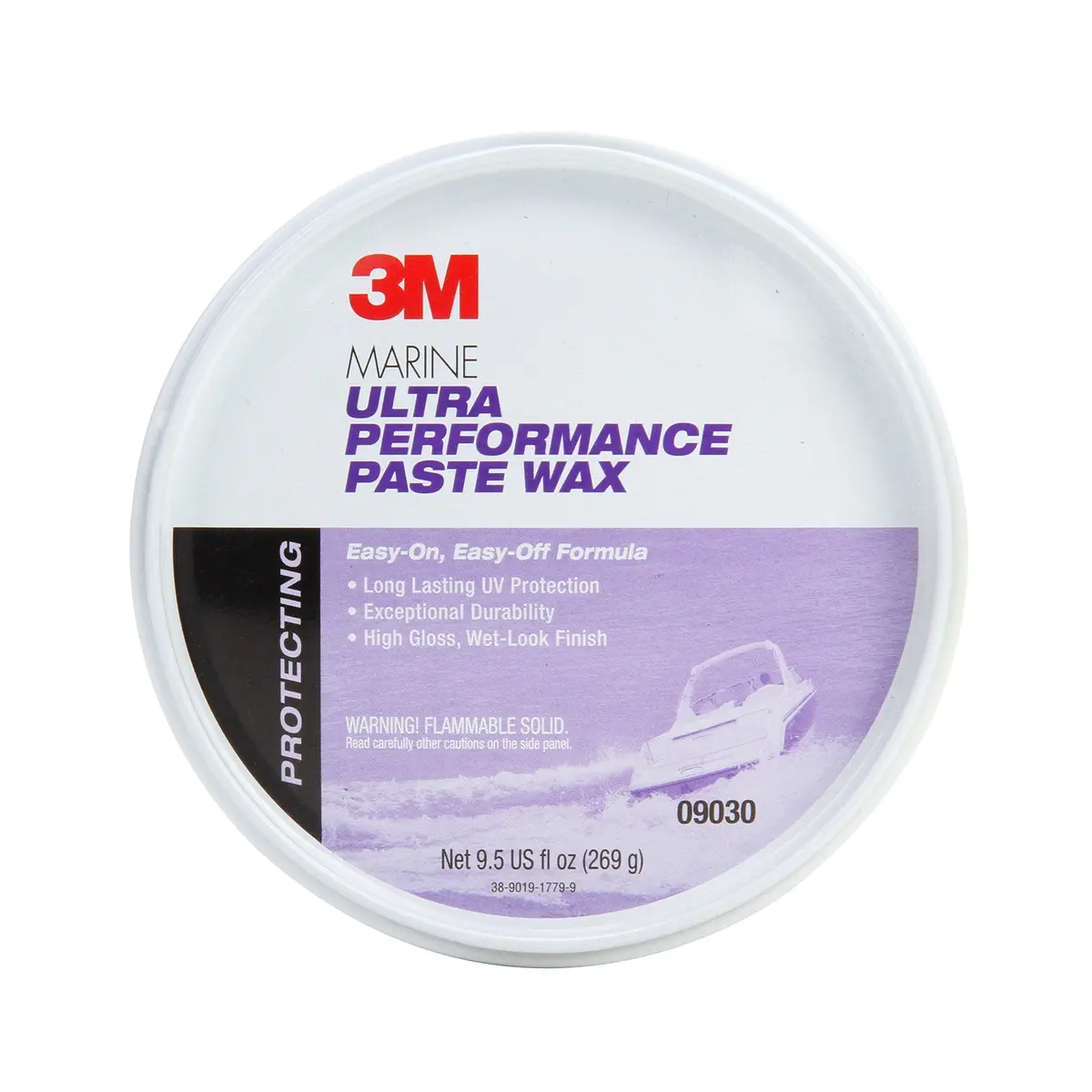 3M 9030 ***Fiberglass Wax Ultra Paste 9.5 Oz 1