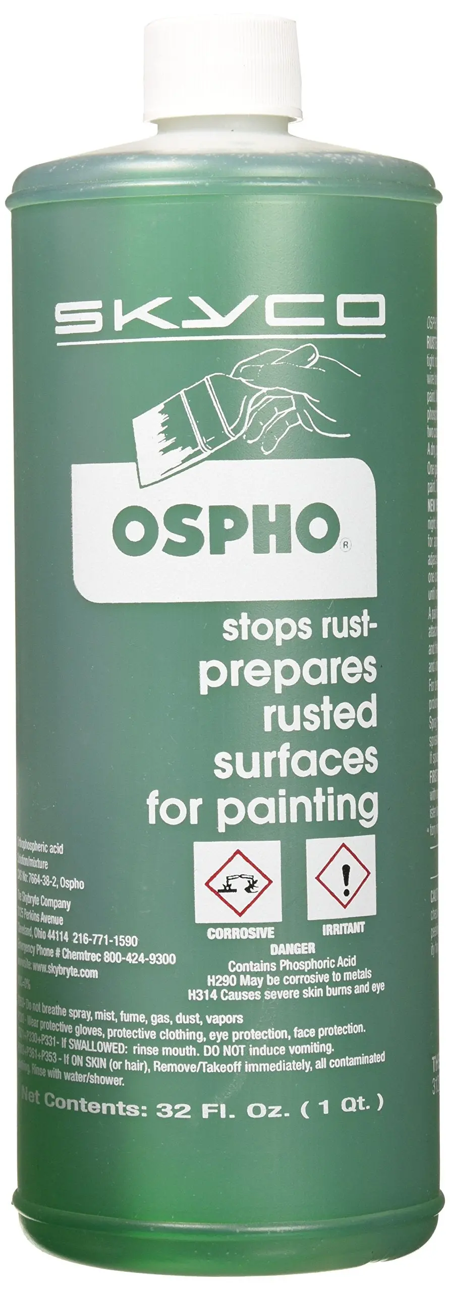 Ospho Osphoq Metal Treatment Quart 1
