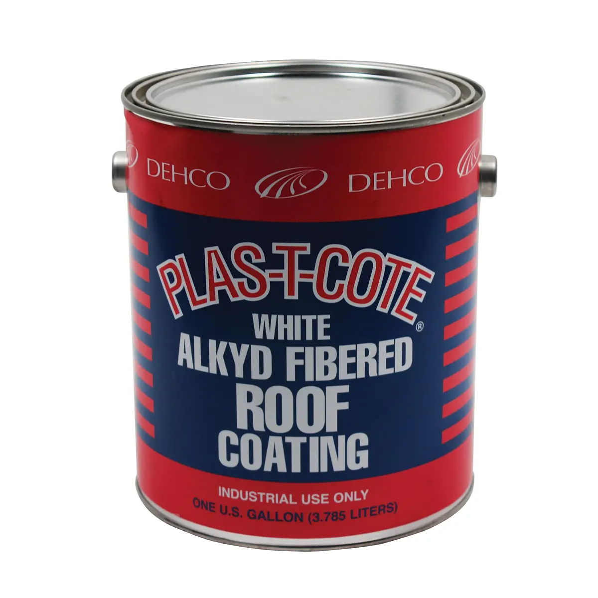 Hengs 45128-4 43032 Alkyd Fibered Roof Coating, White, Gal., 4/Case 1