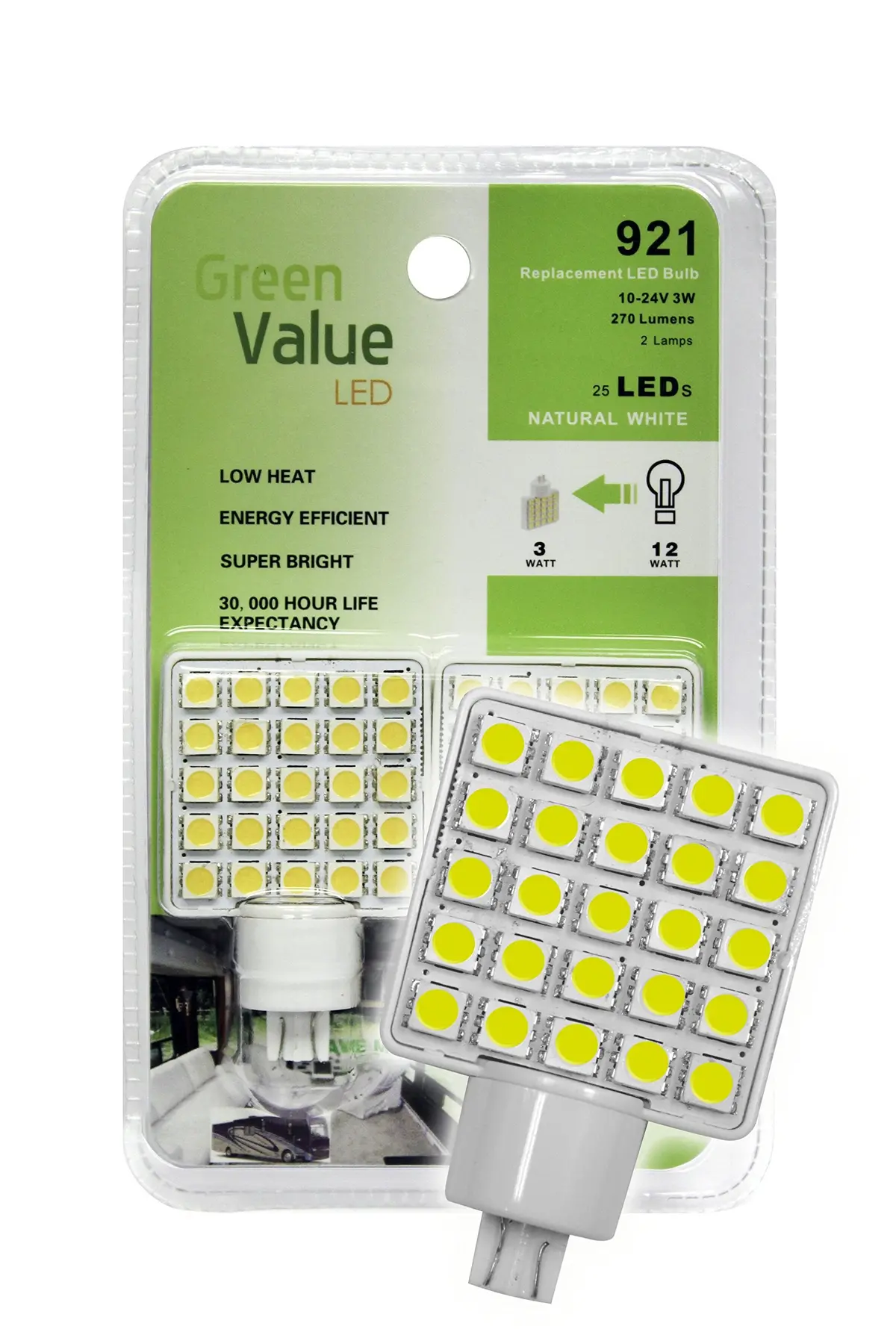 Ming's Mark 25008V Natural White Led Bulb | 2 Pack 1
