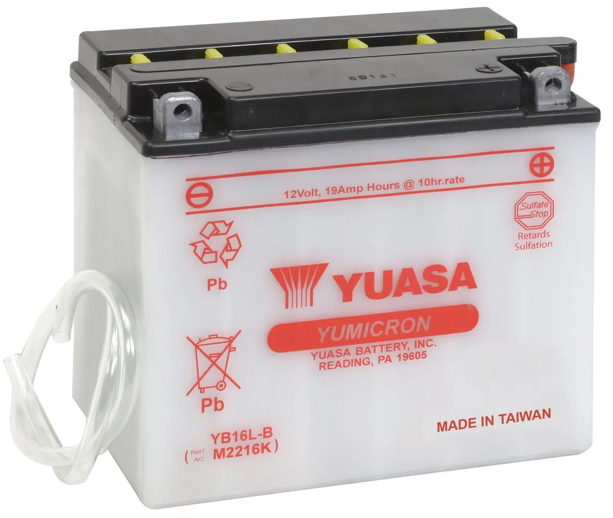 Yuasa Battery Inc. Yuam2216k Yuasa High Performance, Yumicron/Conventional 1
