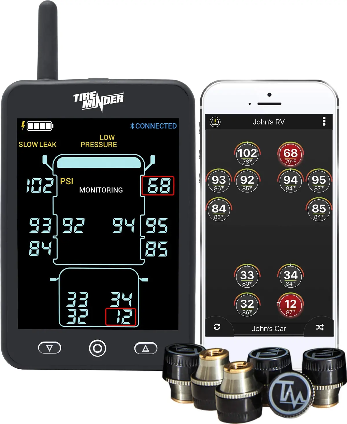 Minder Research Tm22130 Minder Tireminder A1as Tire Pressure Monitoring System, W/6 Standard Transmitters 1