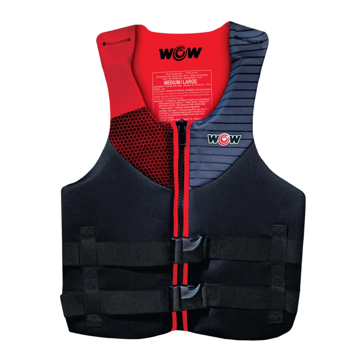 Wow Watersports 23Wlv4967 Feel Good Life Vest, Red 2Xl/3Xl 1