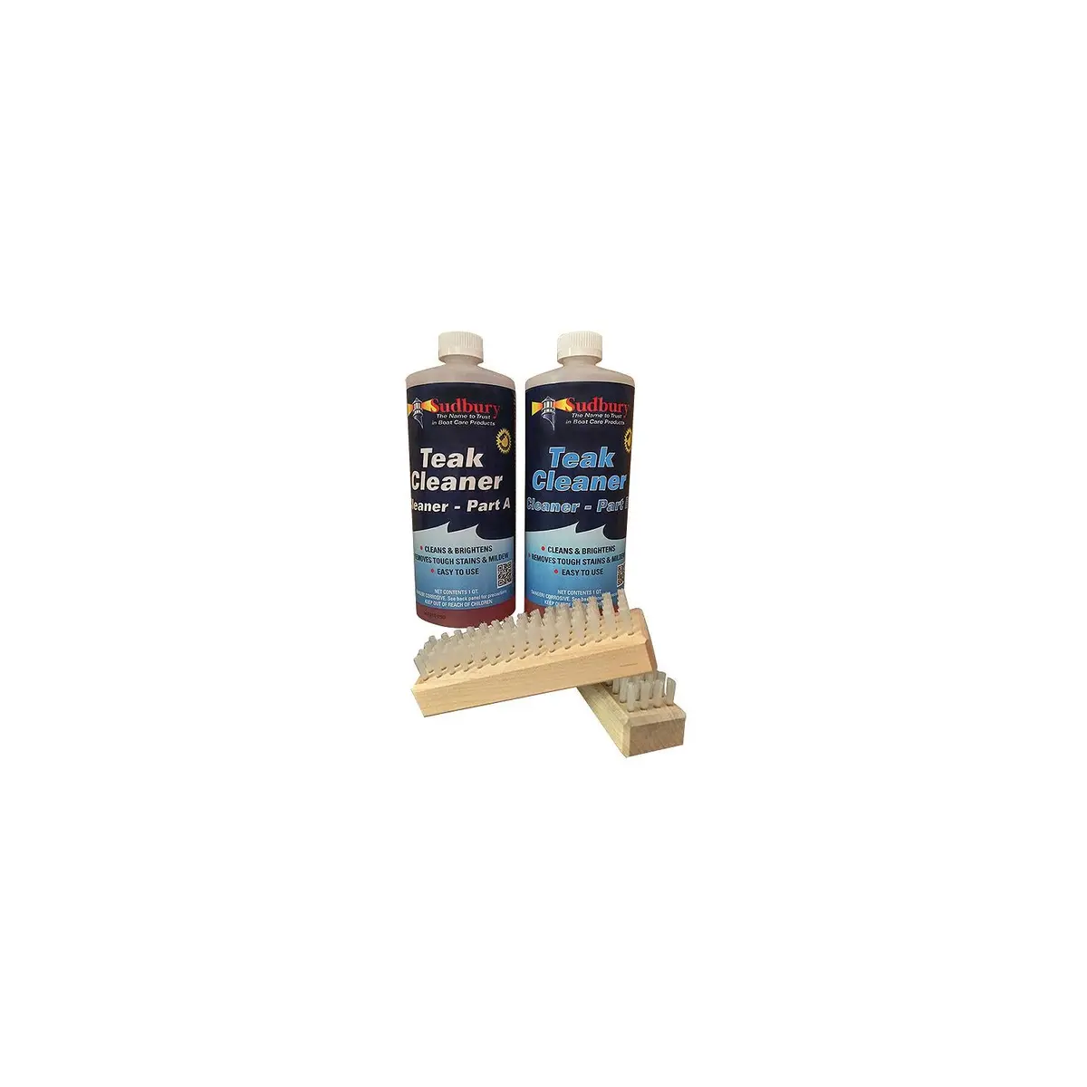 Sudbury 860Q Two-Part Teak Cleaning Qt. Kit 1