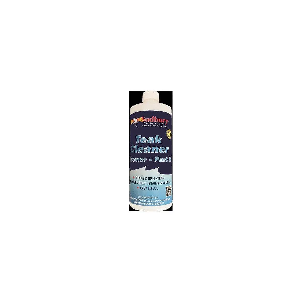 Sudbury 862G Two-Part Teak Cleaner, Part B Only, Gal. 1