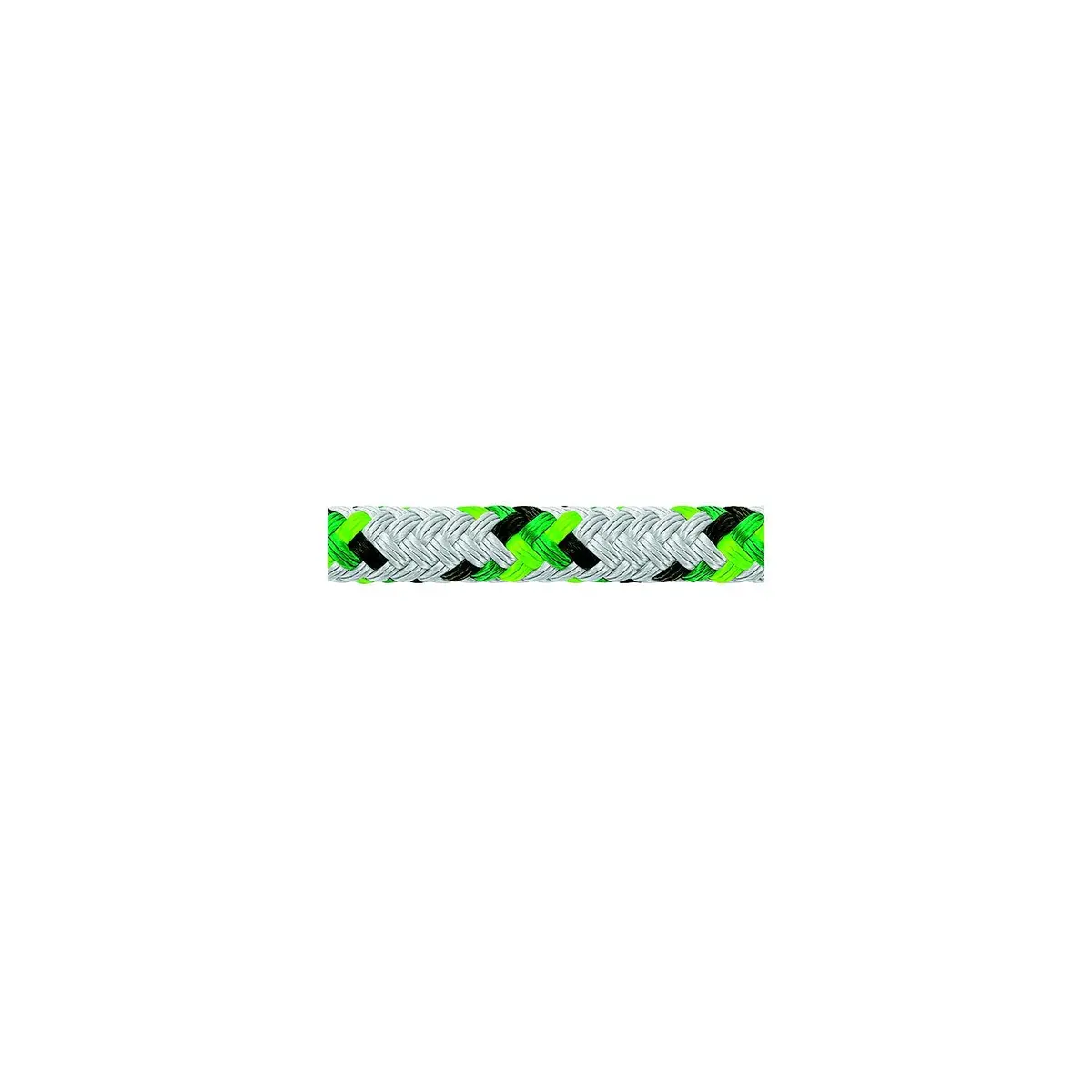 Samson Rope 4.35021E+11 Samson Rope 435020505030 Samson 435020505030 Xls3 Yacht, Braid, 5/16" (8Mm) X 500', White W/Green Tracer 1