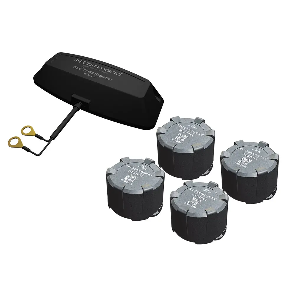 In-Command Nctp100 Tire Pressure Monitoring System 4 Sensor & Repeater Package 1