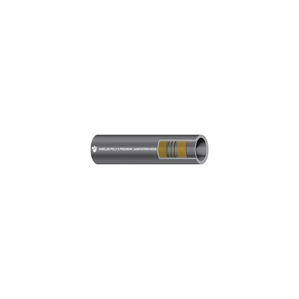 Shield 16-105-1124 Shields Marine Poly X Sanitation Polyurethane Flexible Hose 1
