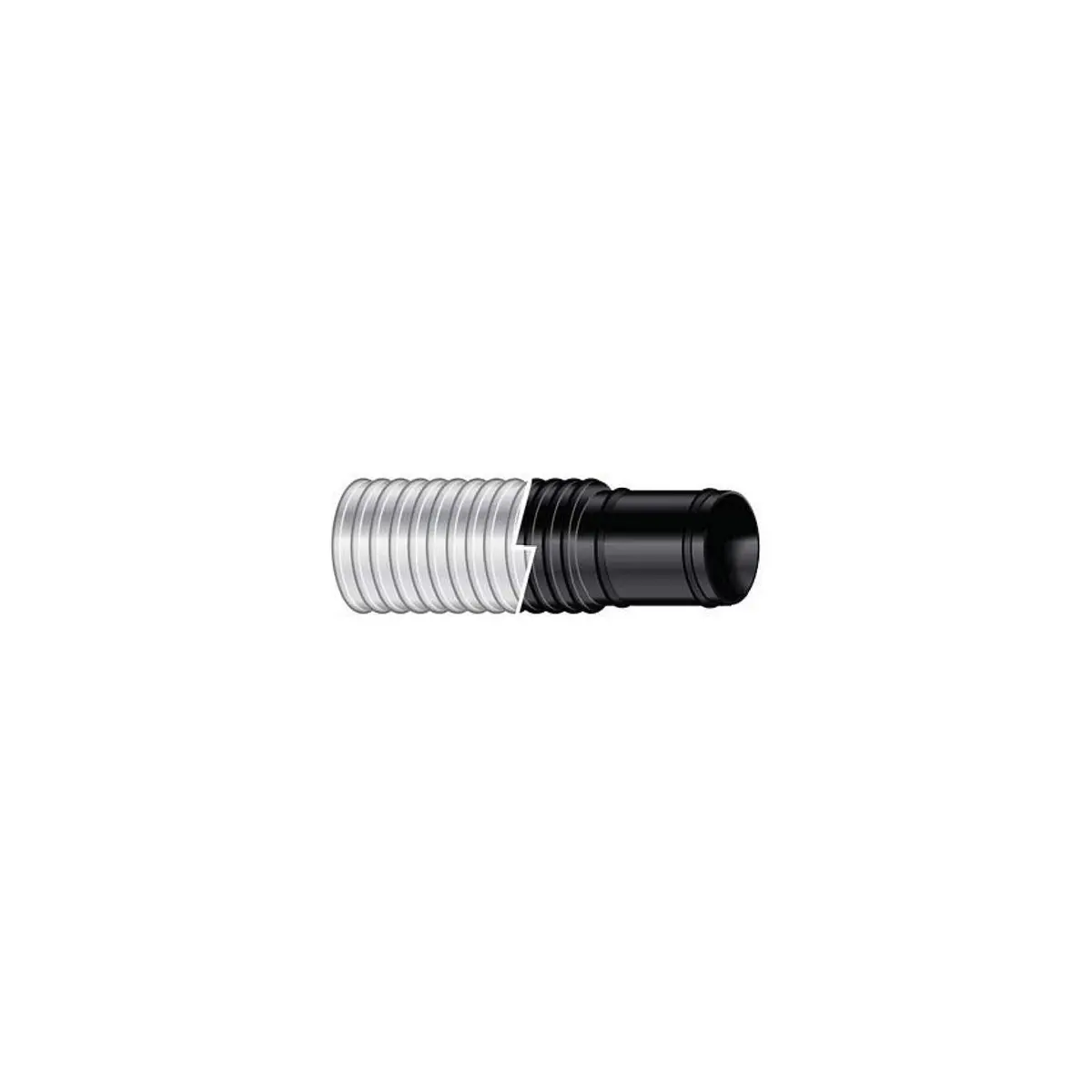 Shield 16-120-1186W Shields Marine Bilgeflex Series 120 Flexible Hose | White 1