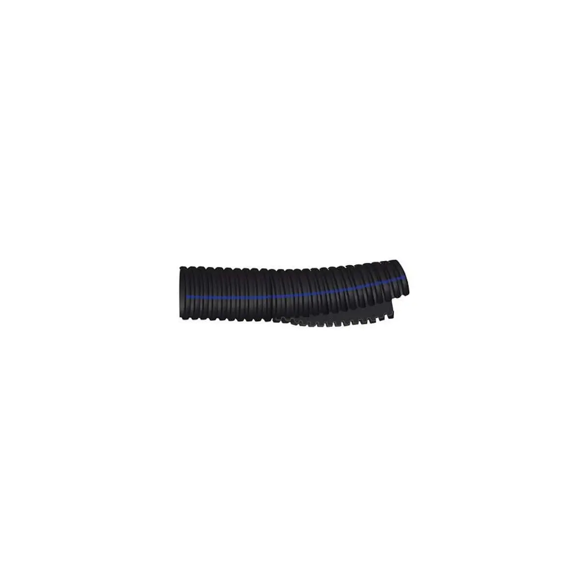 Shield 16-128-1126B Shields Marine Split Wire Conduit Flexible Flame Retardant, Black 50' Hose 1