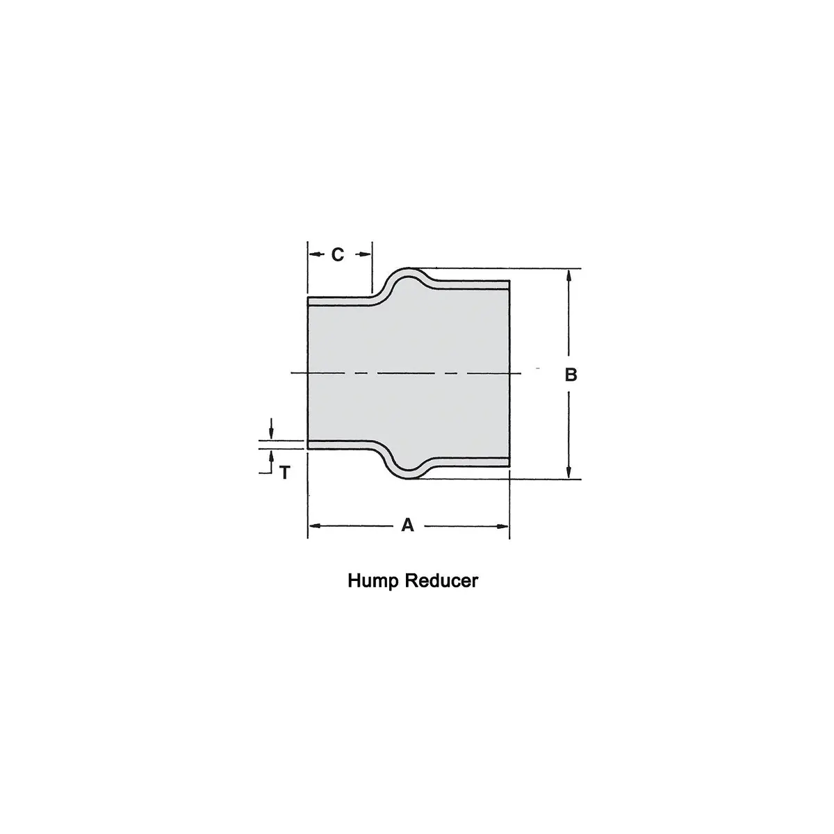 Shield 16-221-8X6 90Â° Epdm Rubber Hump Hose 1