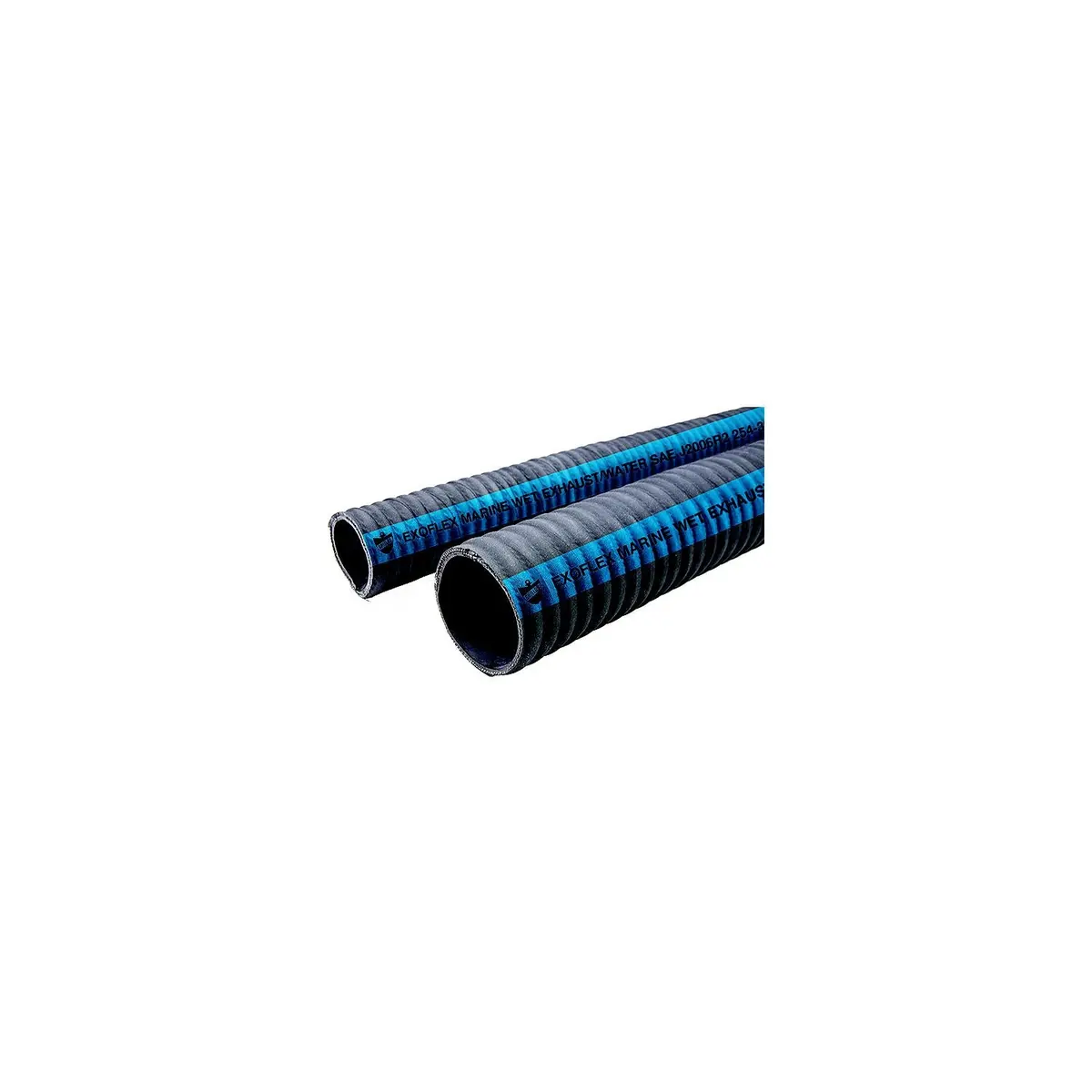 Shield 16-254-8001 Shields Exoflex Water/Exhaust Hose, 8" X 6-1/4' 1