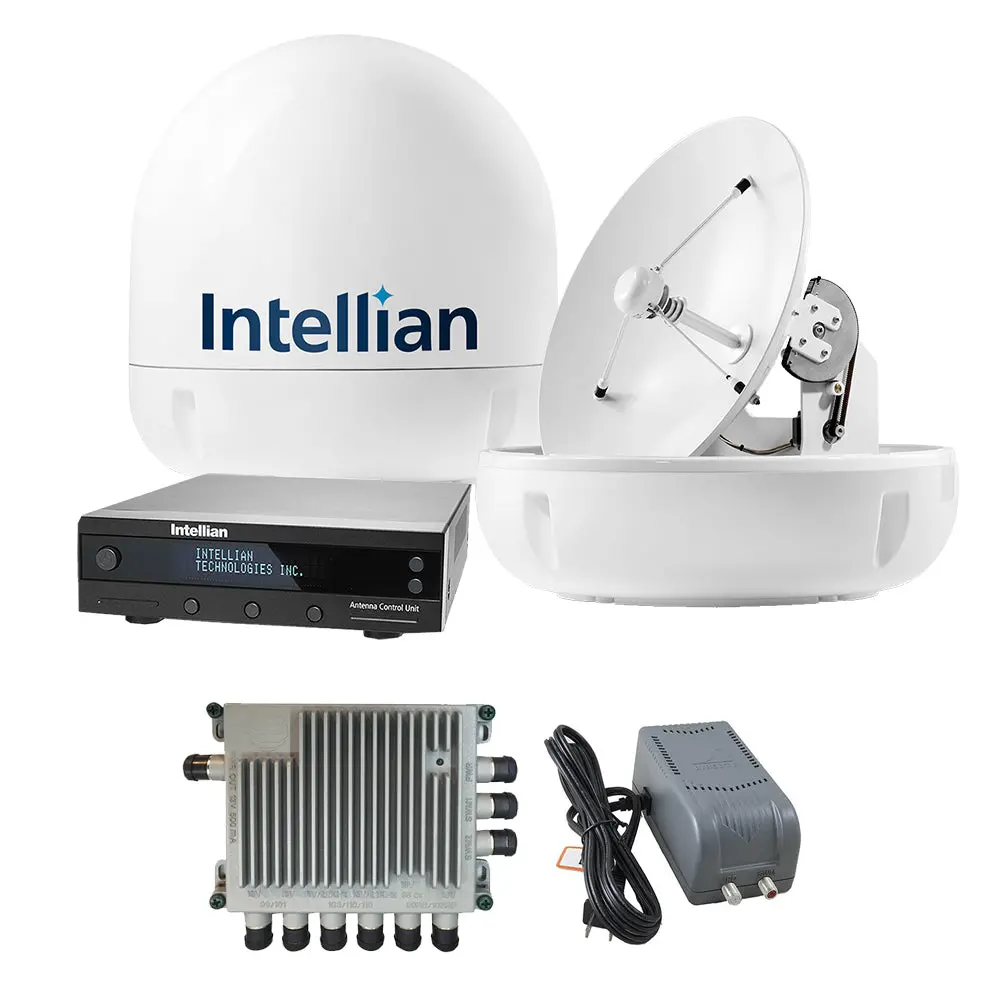 Intellian I6 All-Americas Tv Antenna System & Swm-30 Kit 1