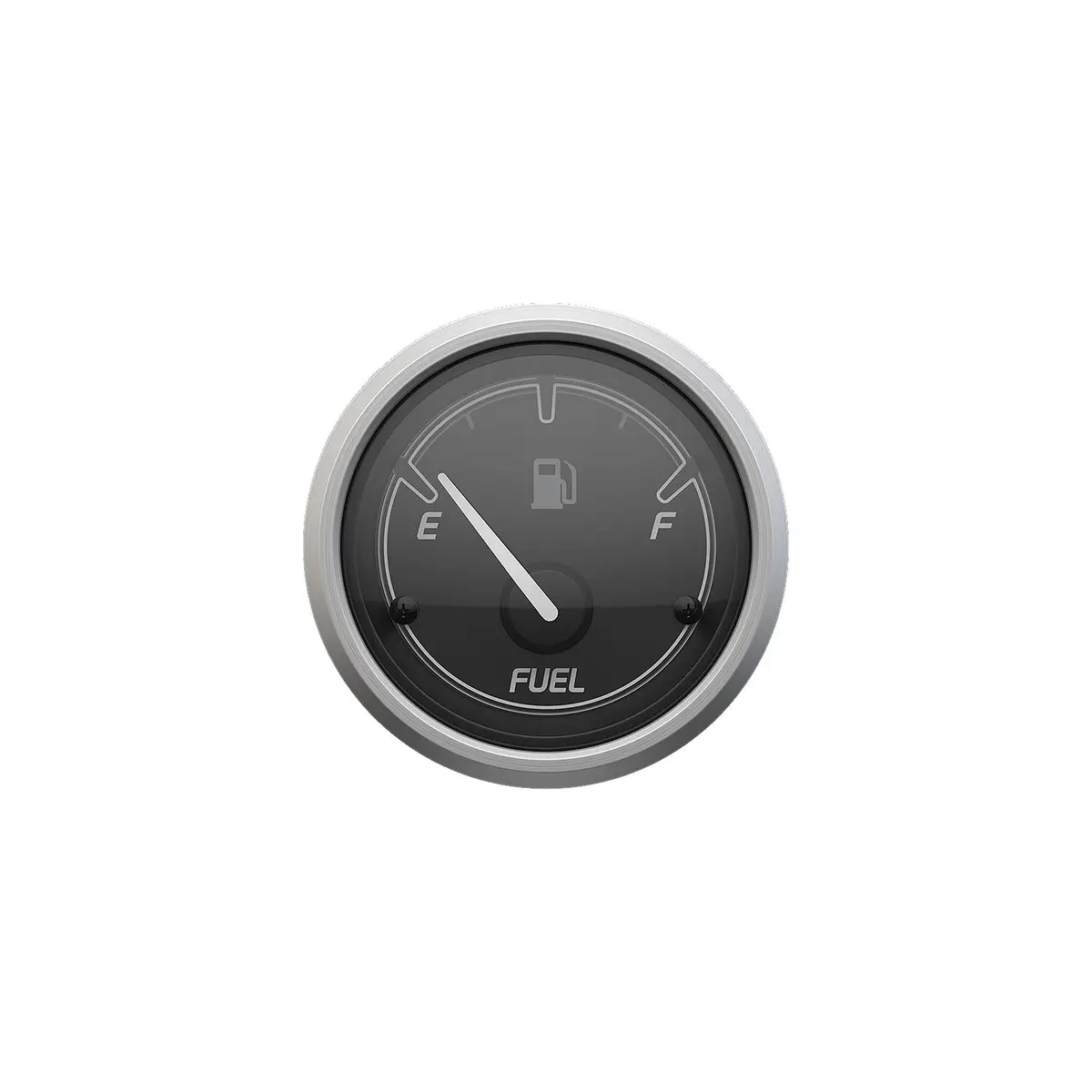 Mercury 79-8M6020113 Quicksilver Fuel Level, Black/Brushed Stainless 1