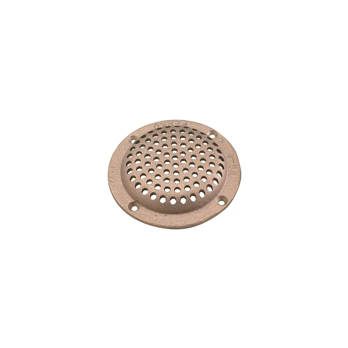 Perko 0086Dp5plb 5" Round Bronze Strainer For 2" T-Hulls 1