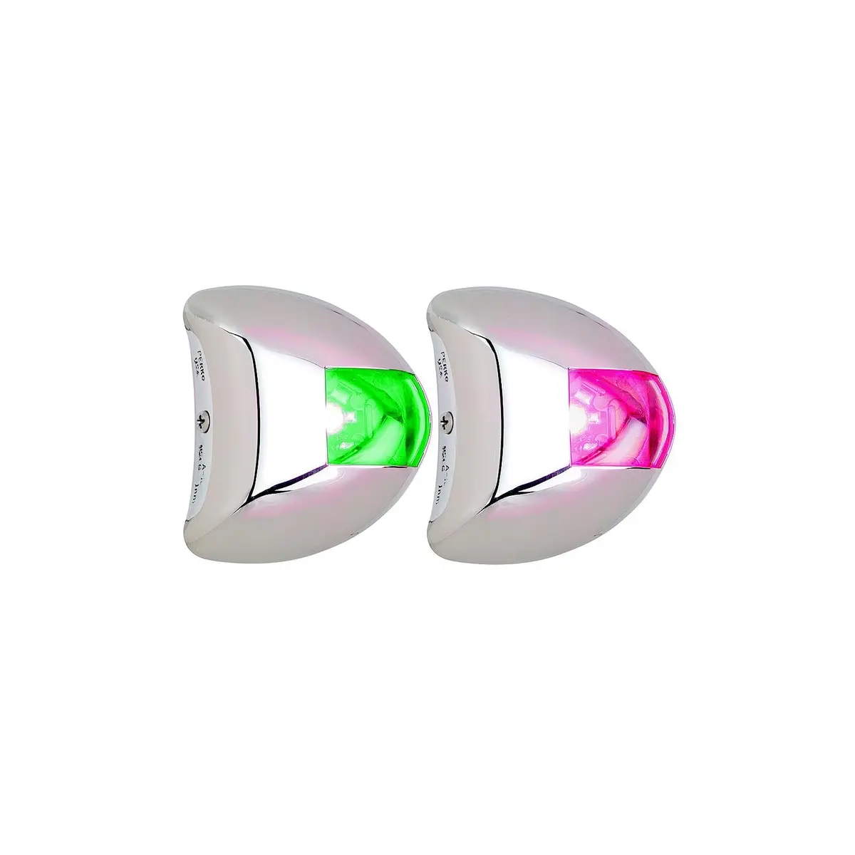 Perko 0617Dp2sts Vertical Mount Led Side Lights, Pair 1