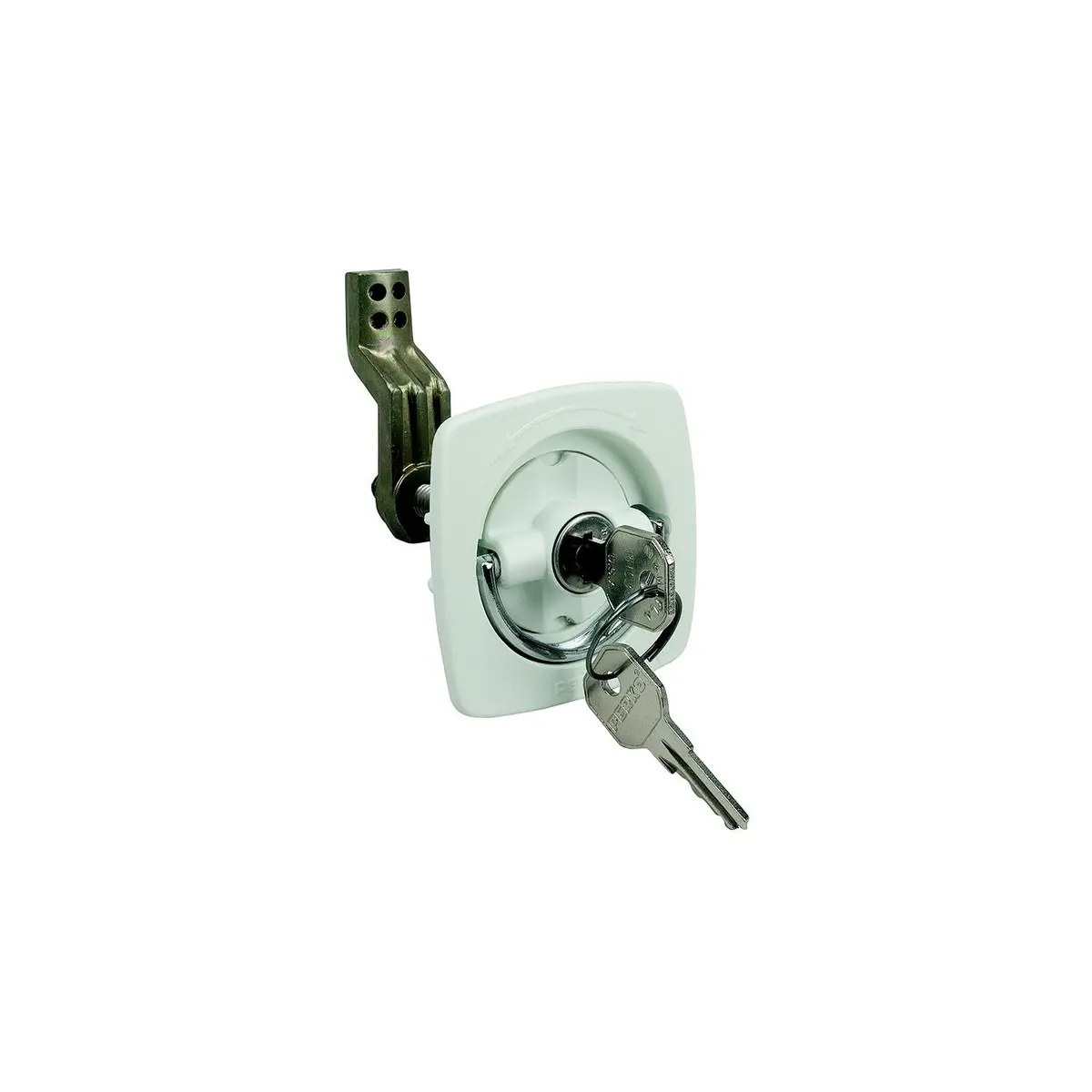 Perko 0931Dp2wht 2-1/2 X2-1/2 White Flush Loc 1