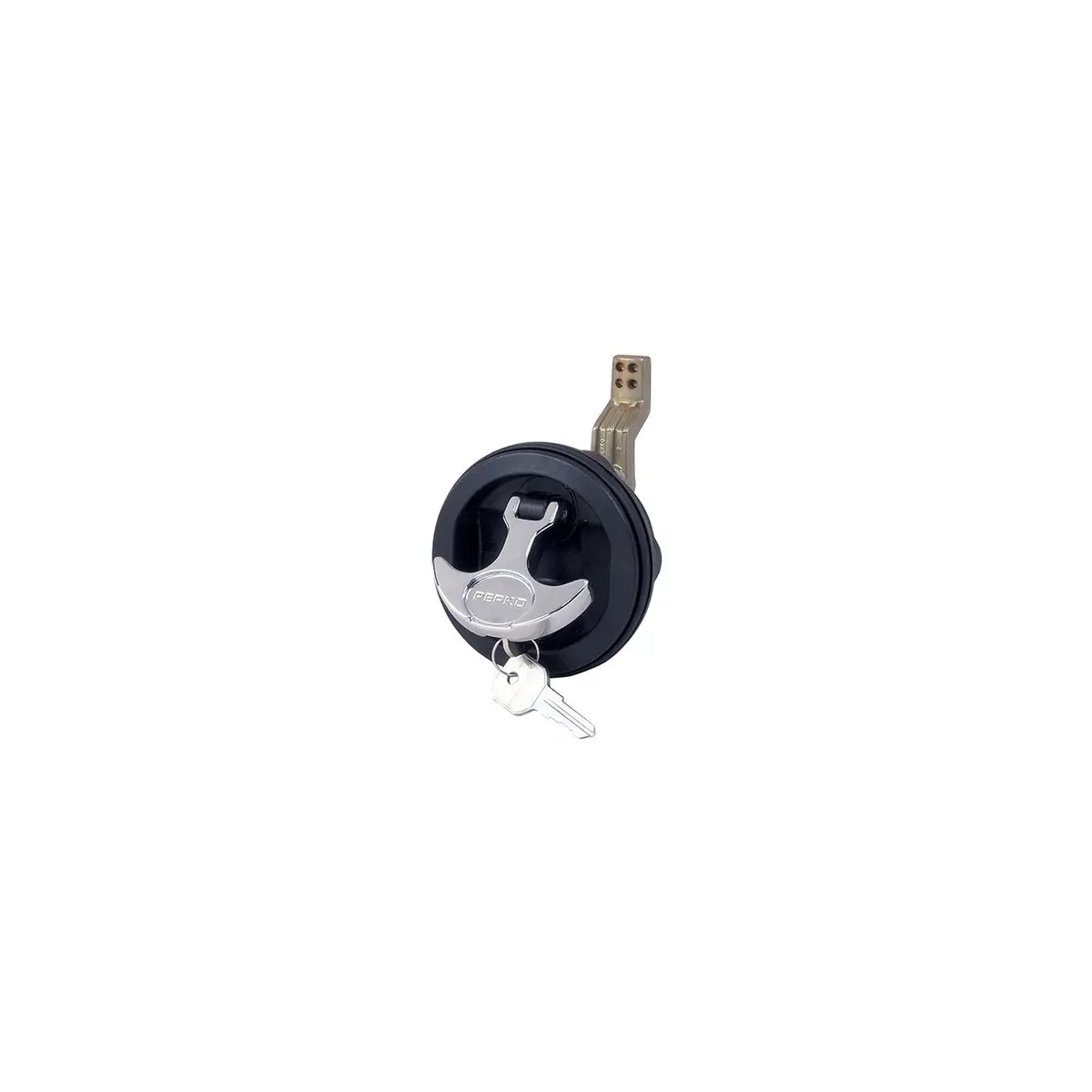 Perko 1091Dp4blk T Handle Flush Lock, Black 1