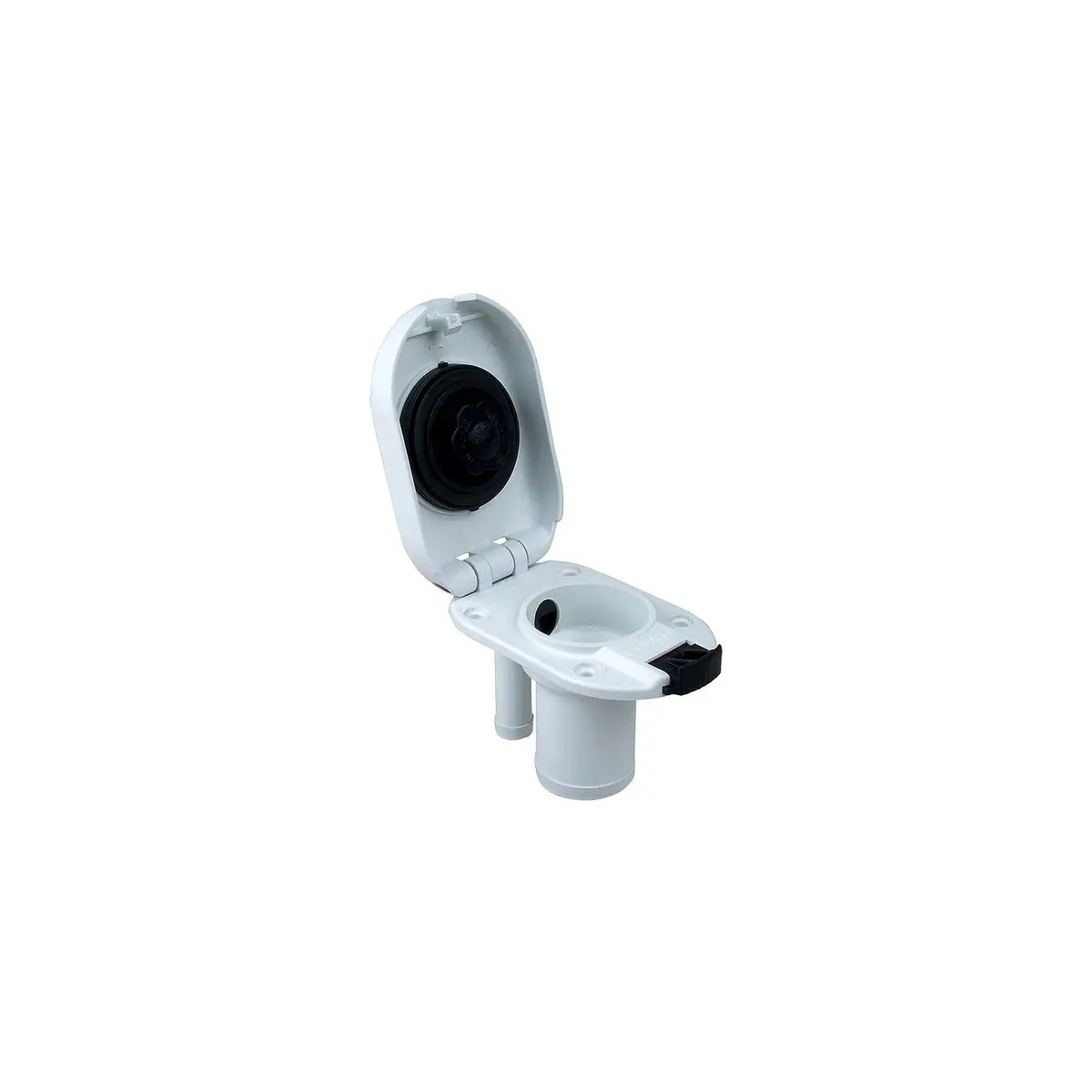 Perko 1319Dpgwht White Plastic Gas Fill & Tank Vent W/Straight Neck 1