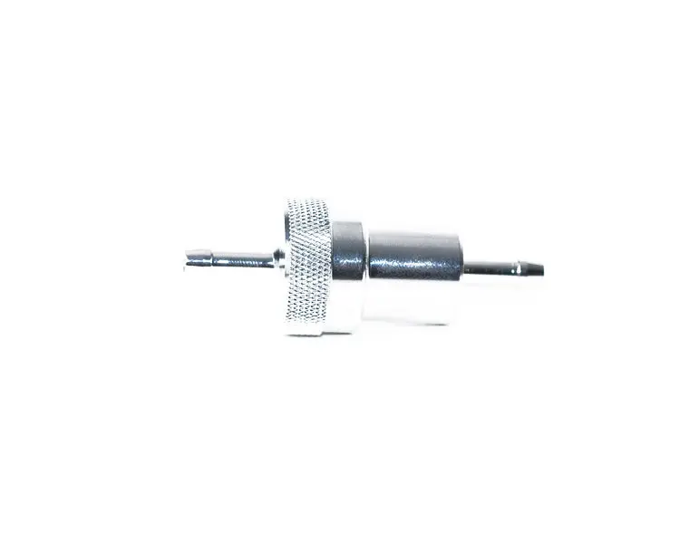 Chrome Performance Fuel Filter - Aluminium 6Mm - Cleanable 1