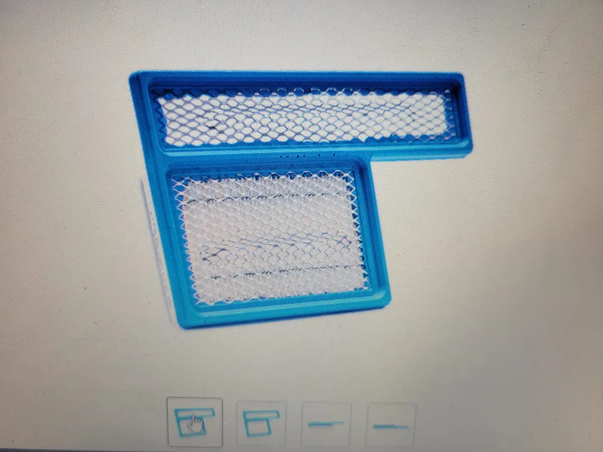 Onan 140-3116 Onan/Cummins Air Filter Og Carb -Hgjac, Hgjab; Lp Liquid Hgjaa 2