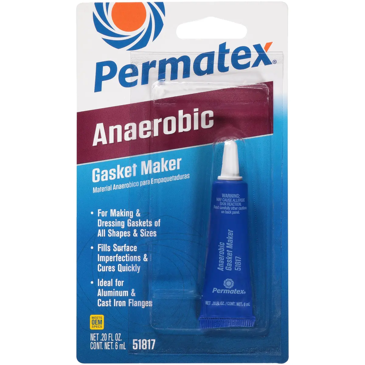 Permatex 51817 6 Ml. 518 Gasket Maker 2