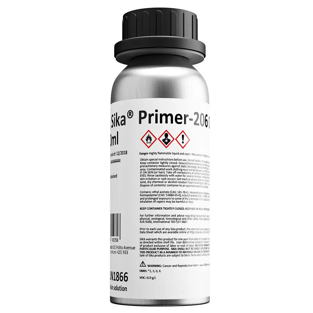 Sika 91572 Primer-206 G+P Black 250Ml Bottle 1