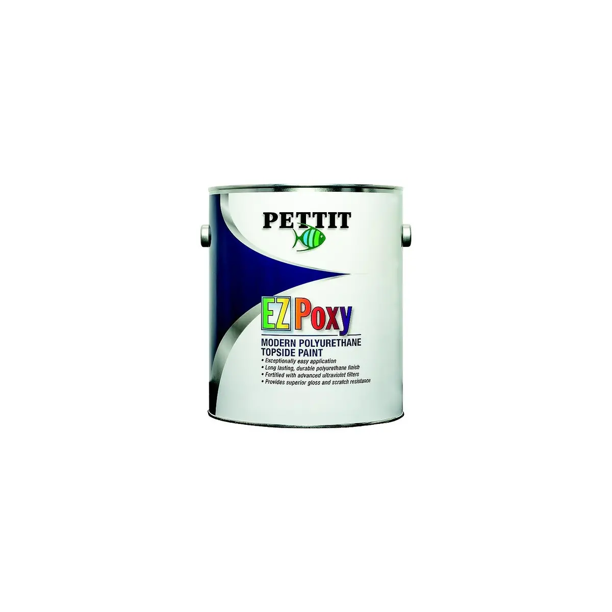 Pettit 1310806 Ez-Poxy Polyurethane Topside Finish, Hatteras Off White-Gallon 1
