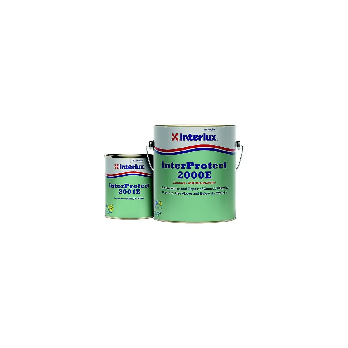 International Paint Y2000vockit/1 Interprotect Low Voc Epoxy Primer, Gray, Gal., 2/Case 1
