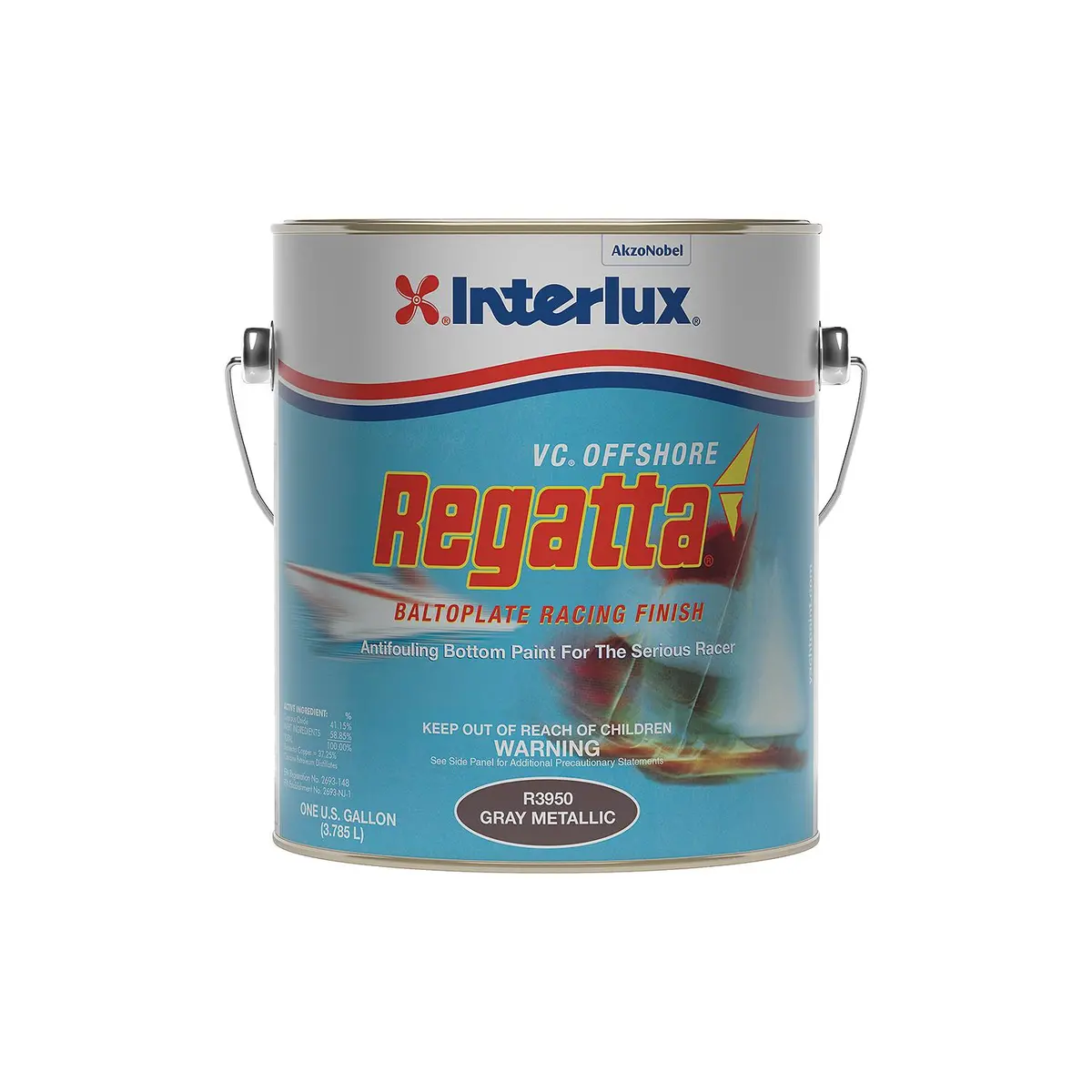 International Paint R3950/1 Baltoplate Racing Finish, Gal., 2/Case 1