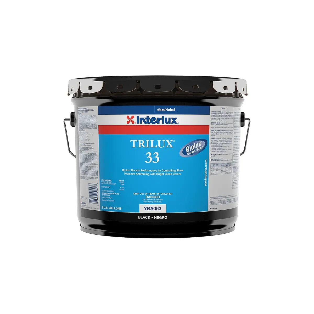International Paint Yba060/3 Trilux 33, Blue, 3-Gal. 1