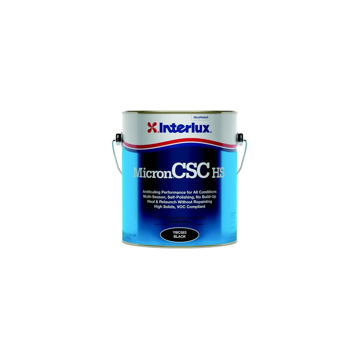 International Paint Ybc580/1 Micron Csc Hs Bottom Paint, Blue, Gal. 1