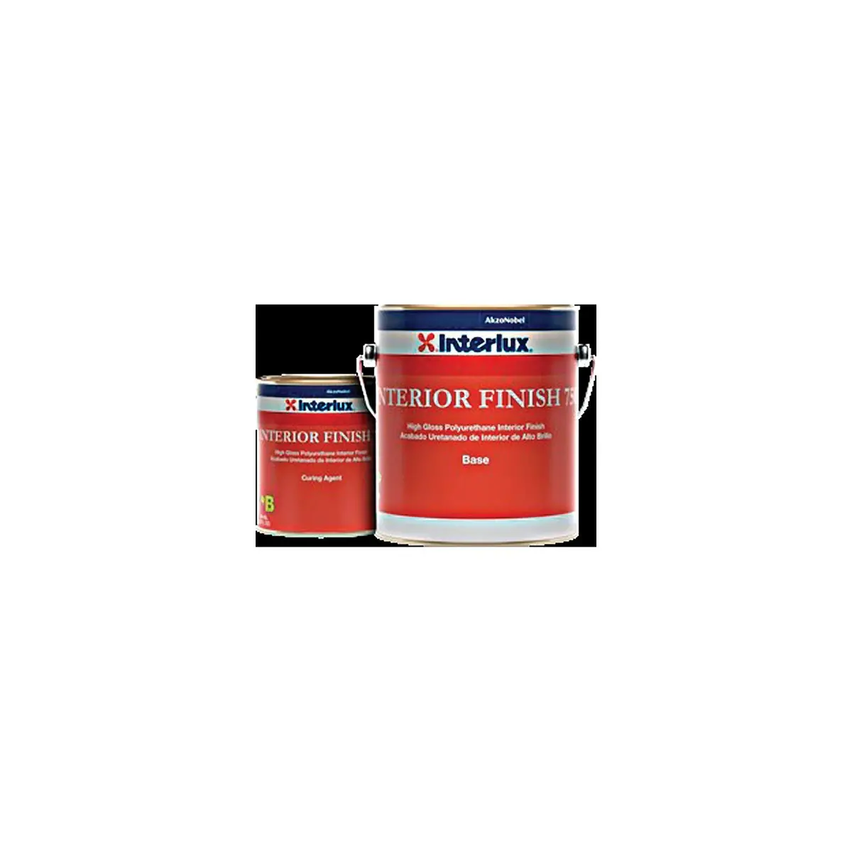 International Paint Yic755/1 Interior Finish 750 Topside Paint, 9010 White Base, Gal. 1