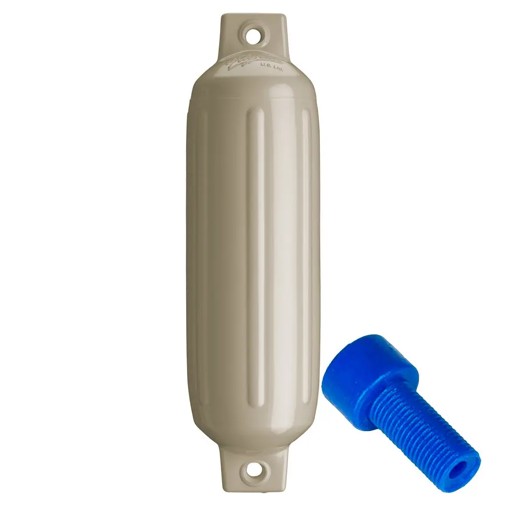 Polyform G-2 Sand W/Air Adapter G-2 Twin Eye Fender 4.5" X 15.5" 1
