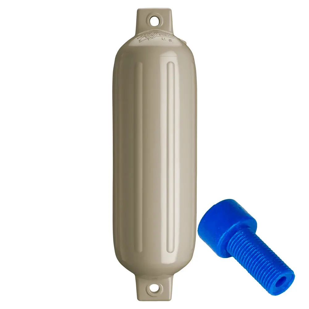 Polyform G-4 Sand W/Air Adapter G-4 Twin Eye Fender 6.5" X 22" 1