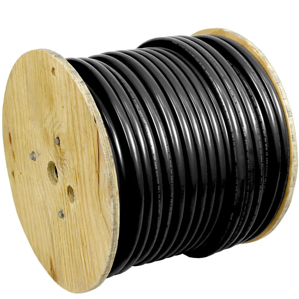 Pacer Black 2 Awg Battery Cable - 250' 1