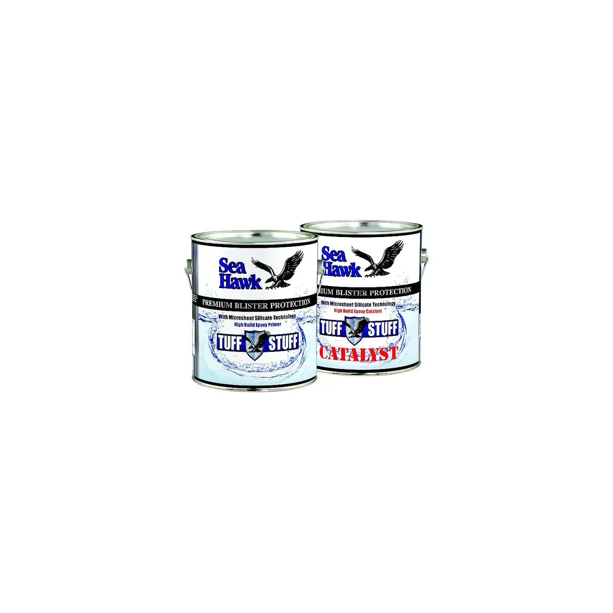 Seahawk Paint 1284Glkit Sea Hawk Tuff Stuff 2 Gallon Kit, Light Gray 1